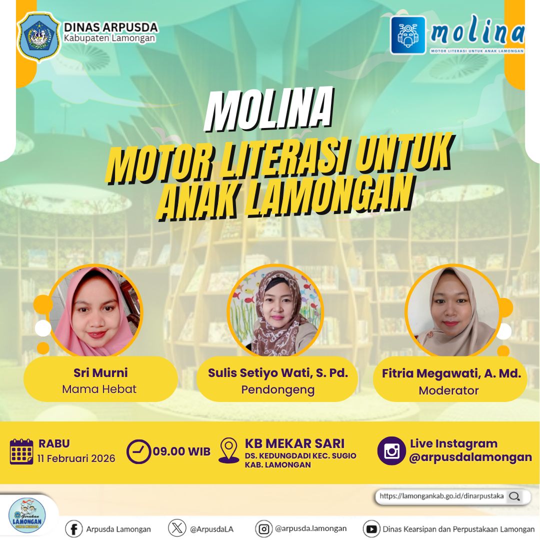 Foto: MOLINA (Motor Literasi untuk Anak Lamongan)