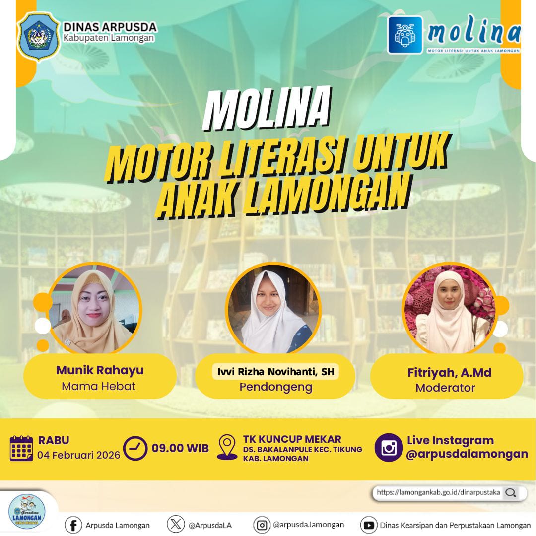 Foto: MOLINA (Motor Literasi untuk Anak Lamongan)