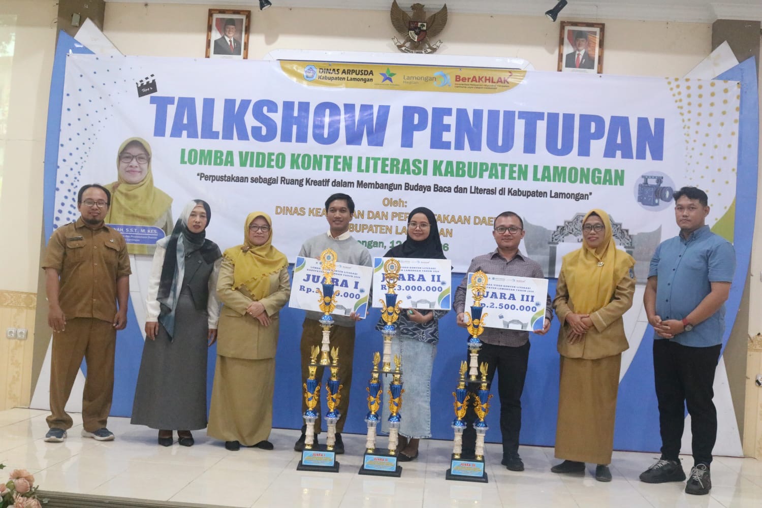 Foto: BERITA ACARA 10 PEMENANG LOMBA VIDEO KONTEN