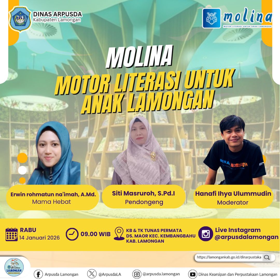 Foto: MOLINA (Motor Literasi untuk Anak Lamongan)