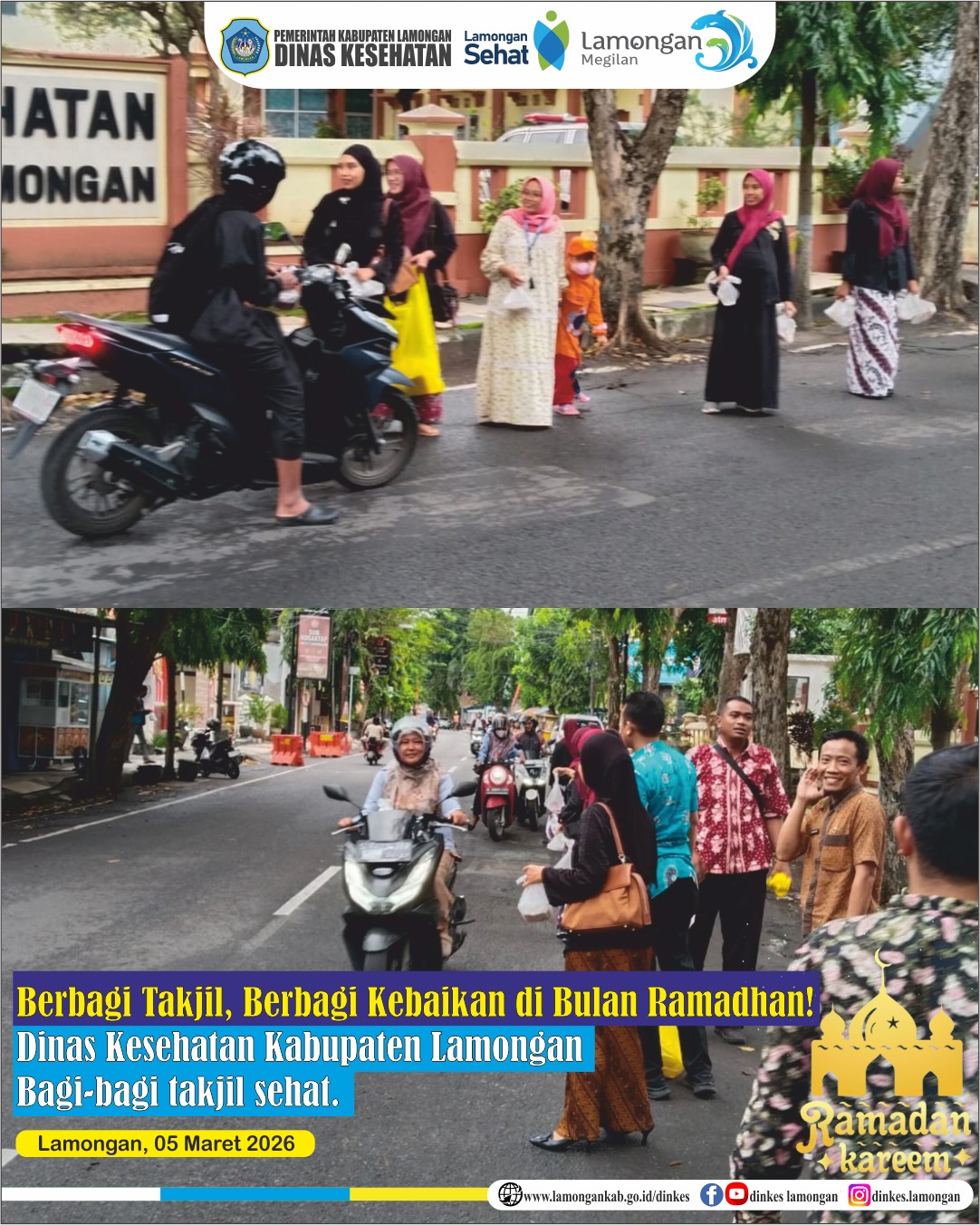 Foto: 🌙 Berbagi Takjil, Berbagi Kebaikan di Bulan Ramadhan.