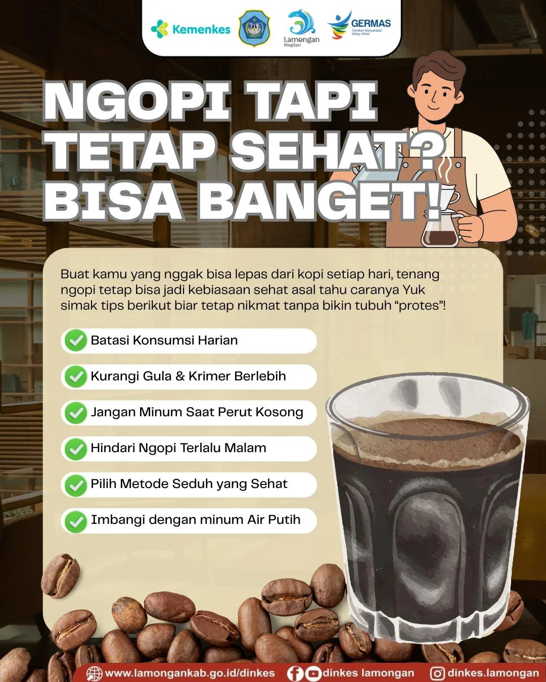 Foto: ☕ NGOPI TAPI TETAP SEHAT? BISA BANGET!