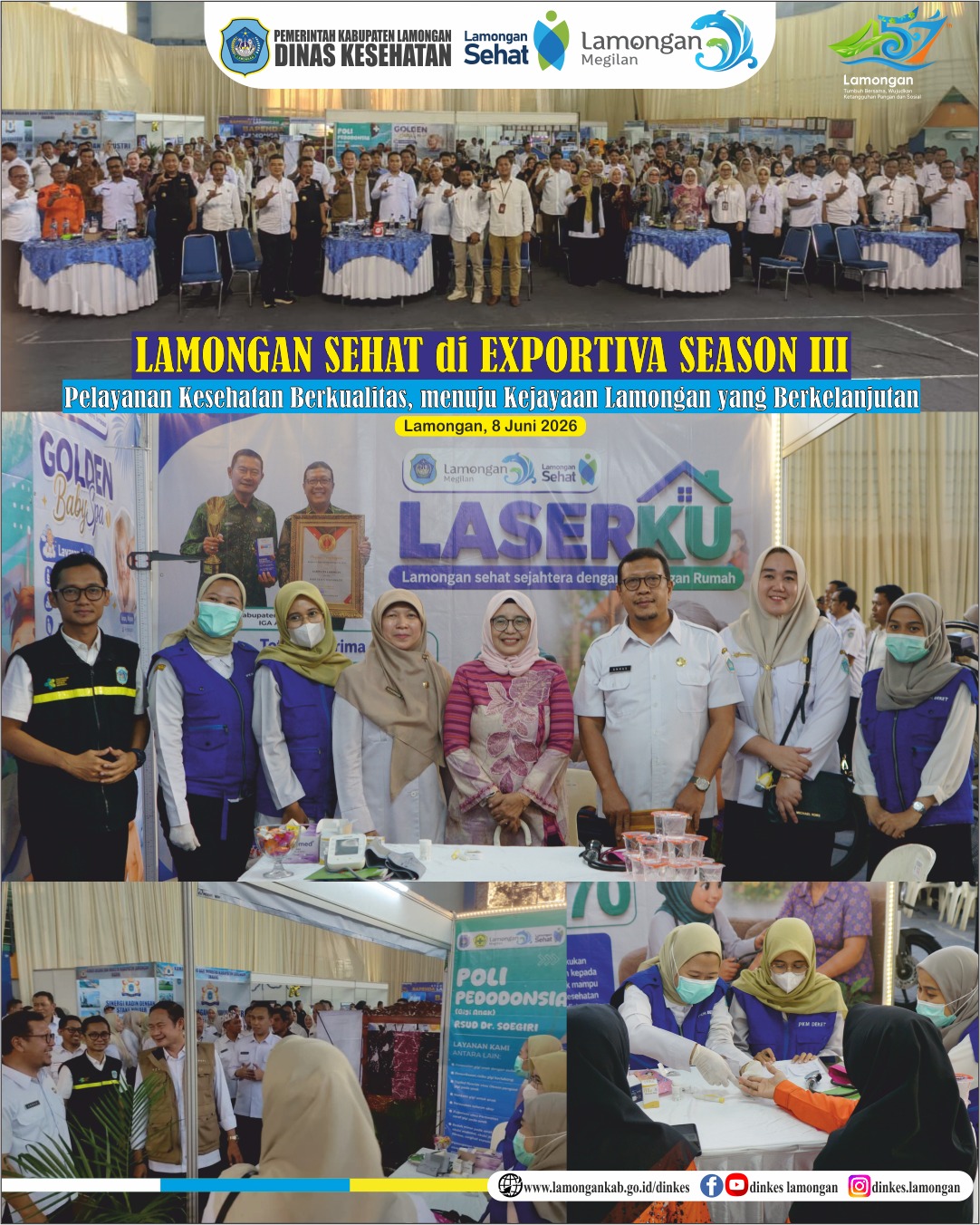 Foto: 📢 LAMONGAN SEHAT di EXPORTIVA SEASON III 🩺✨