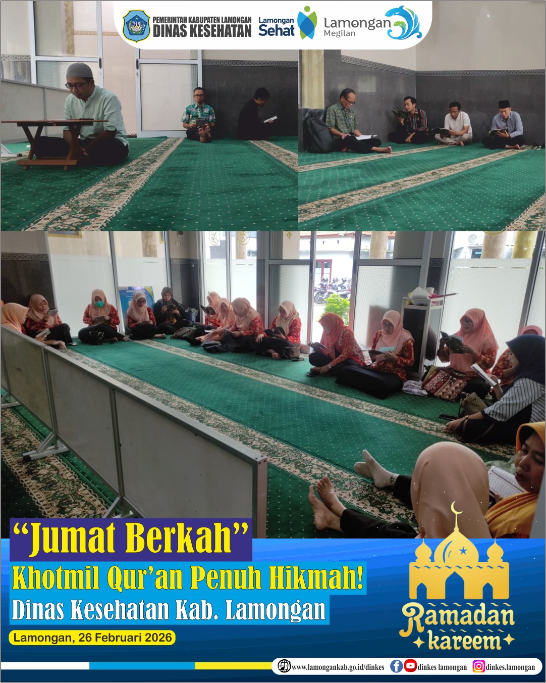 Foto: ✨ Jumat Berkah, Khotmil Qur’an Penuh Hikmah ✨