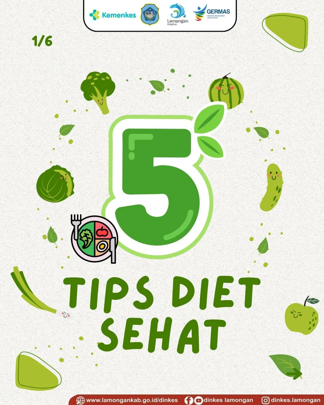 🥗 5 Tips Diet Sehat, Tubuh Kuat & Tetap Bertenaga
