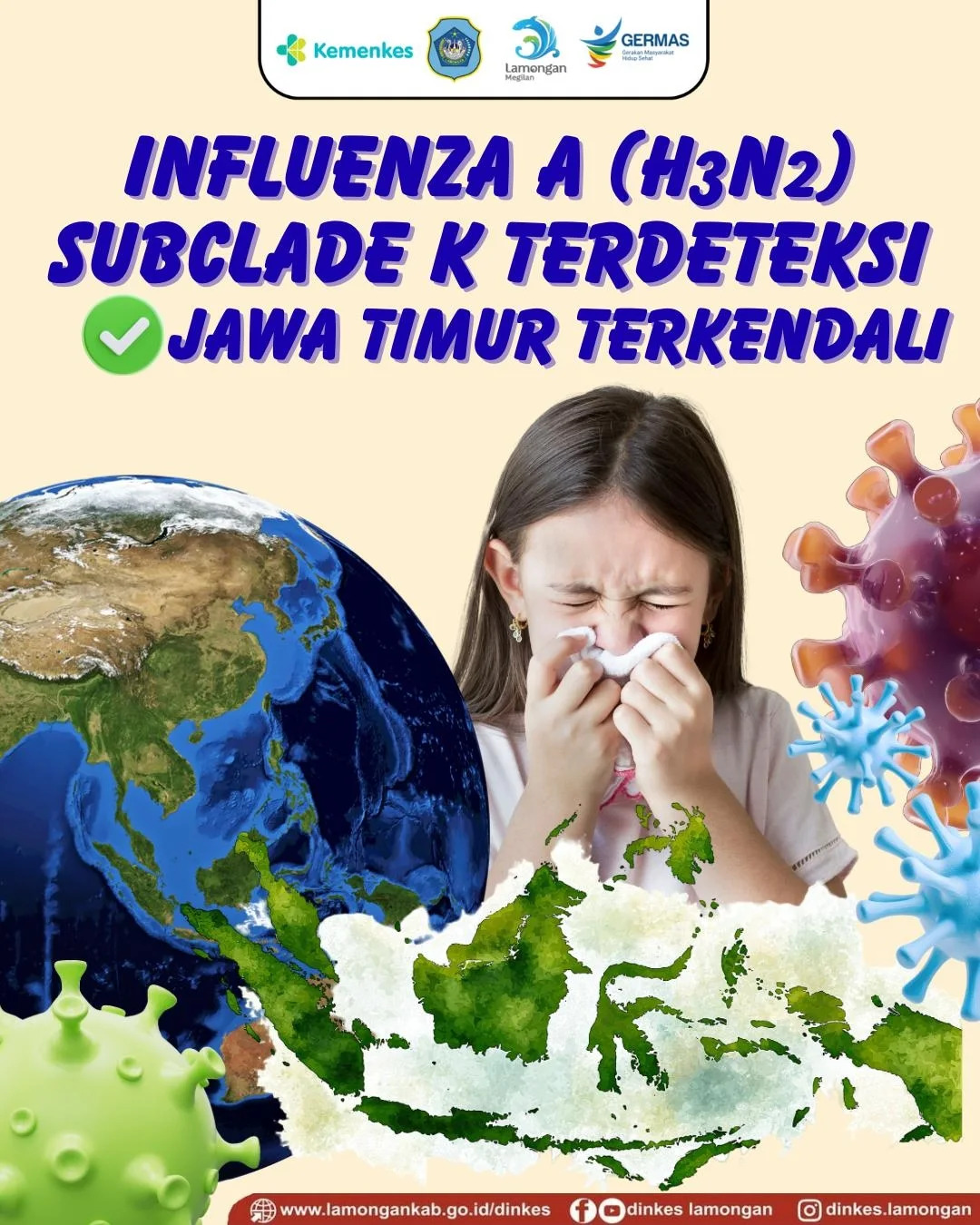 Foto: Flu H3N2 Terdeteksi di Jawa Timur! Jangan Panik, Tetap Waspada!