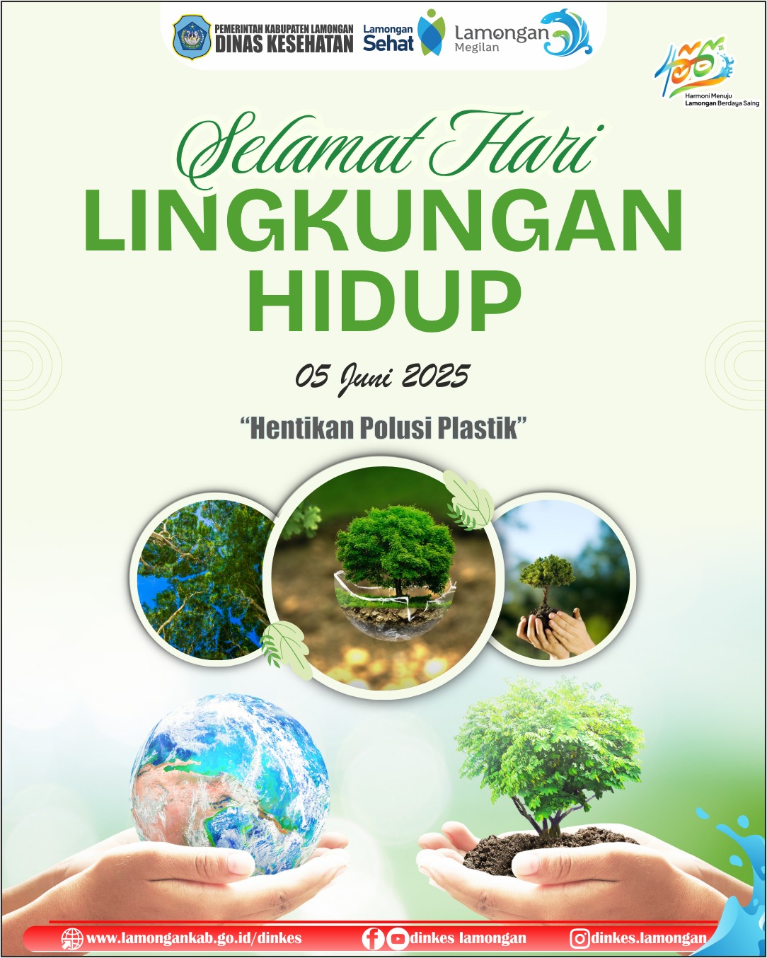 Selamat memperingati Hari Lingkungan Hidup Sedunia 2025. ✨️