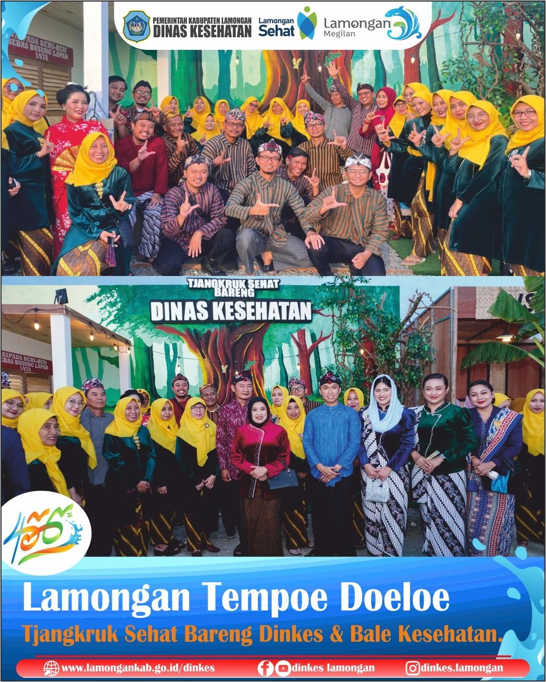 TJANGKRUK SEHAT BARENG DINKES!!  LAMONGAN TEMPO DOELOE 2025.