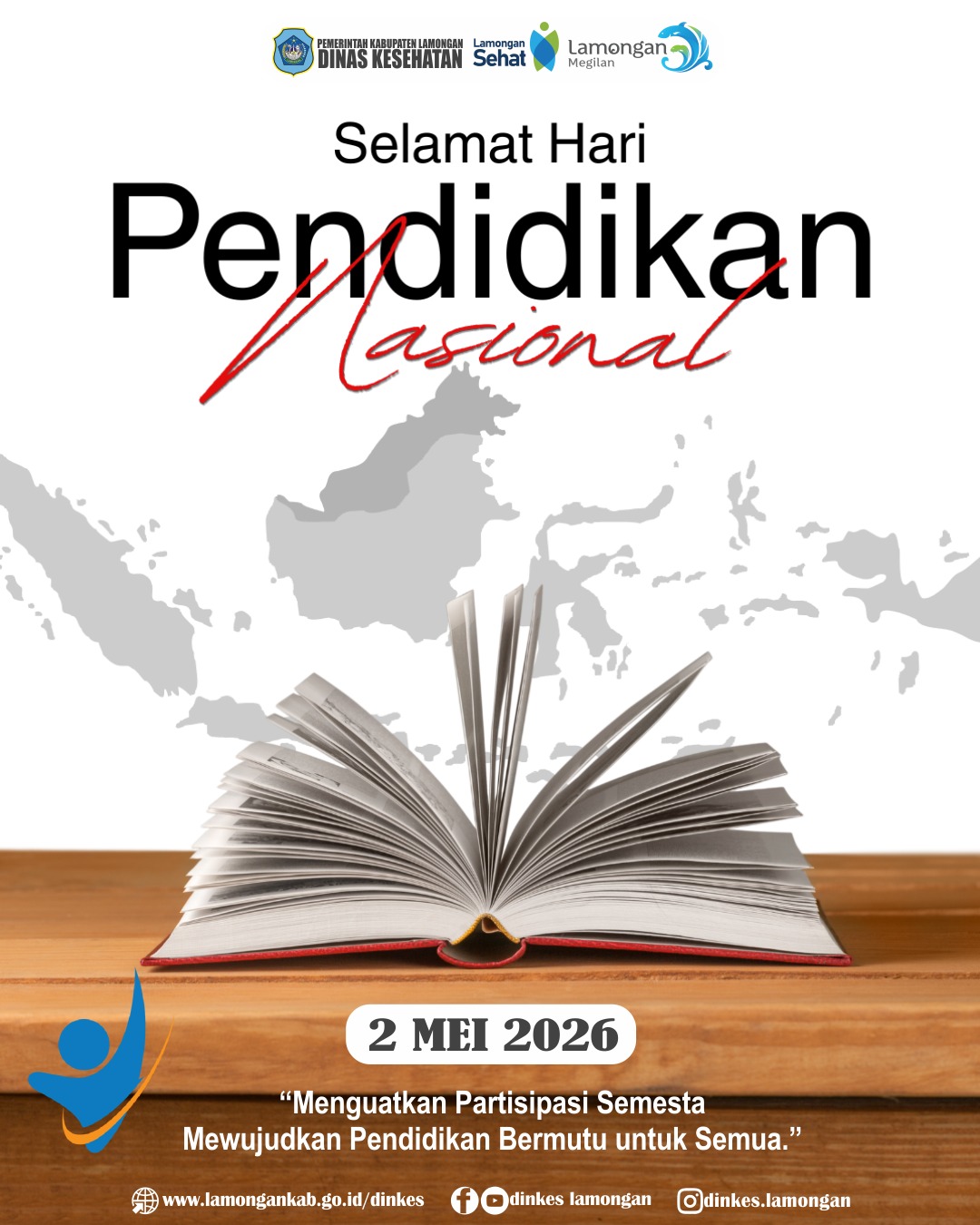 Foto: Selamat Hari Pendidikan Nasional 📚✨ 2 Mei 2026.