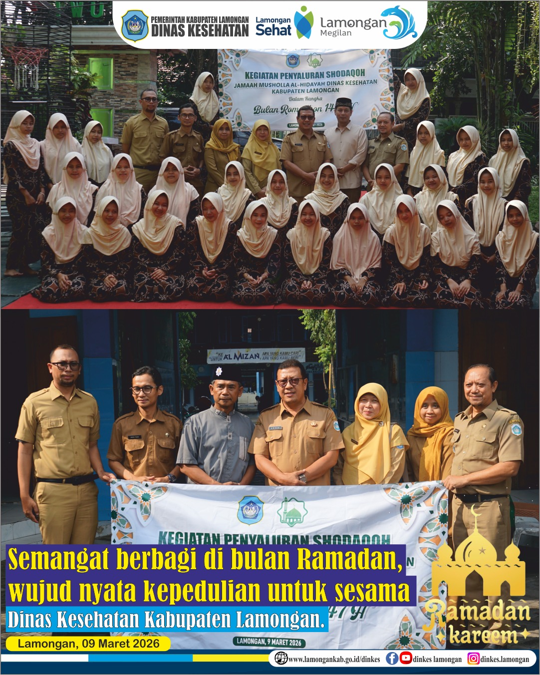 Foto: Semangat berbagi di bulan Ramadan, wujud nyata kepedulian untuk sesama. 🌙✨