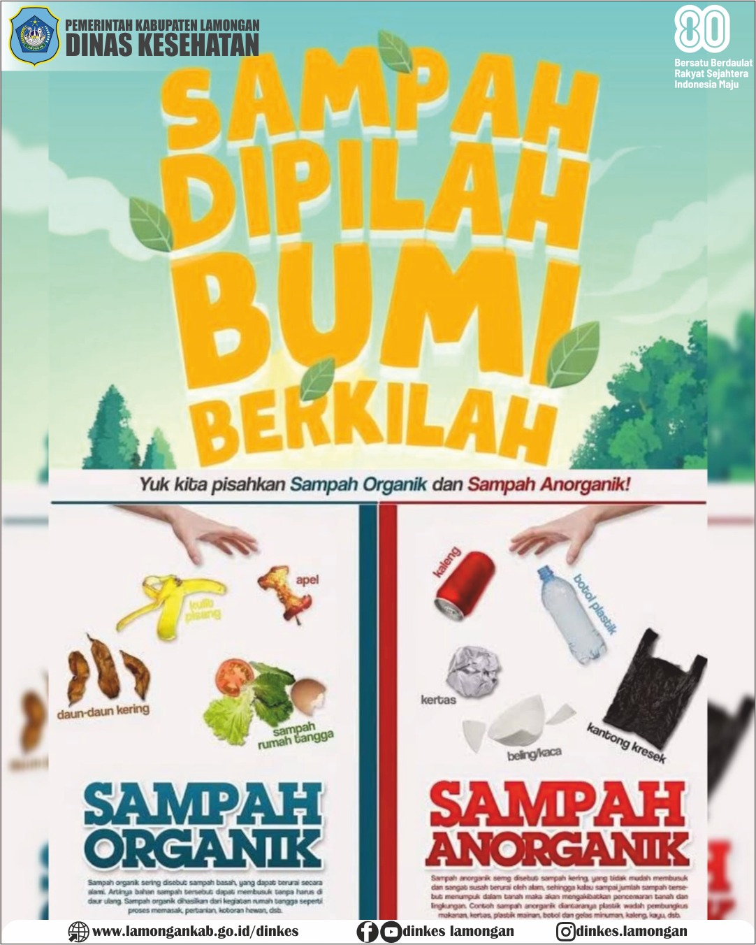 Foto: Sampah Dipilah Bumi Berkilah.!!