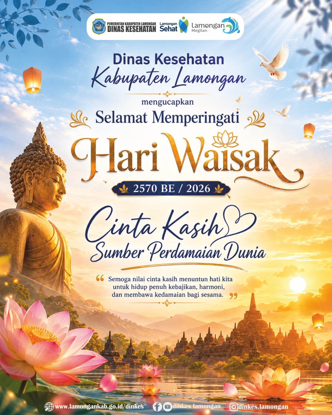 Foto: 🪷 Selamat Hari Raya Waisak 2570 BE / 31 Mei 2026 🪷
