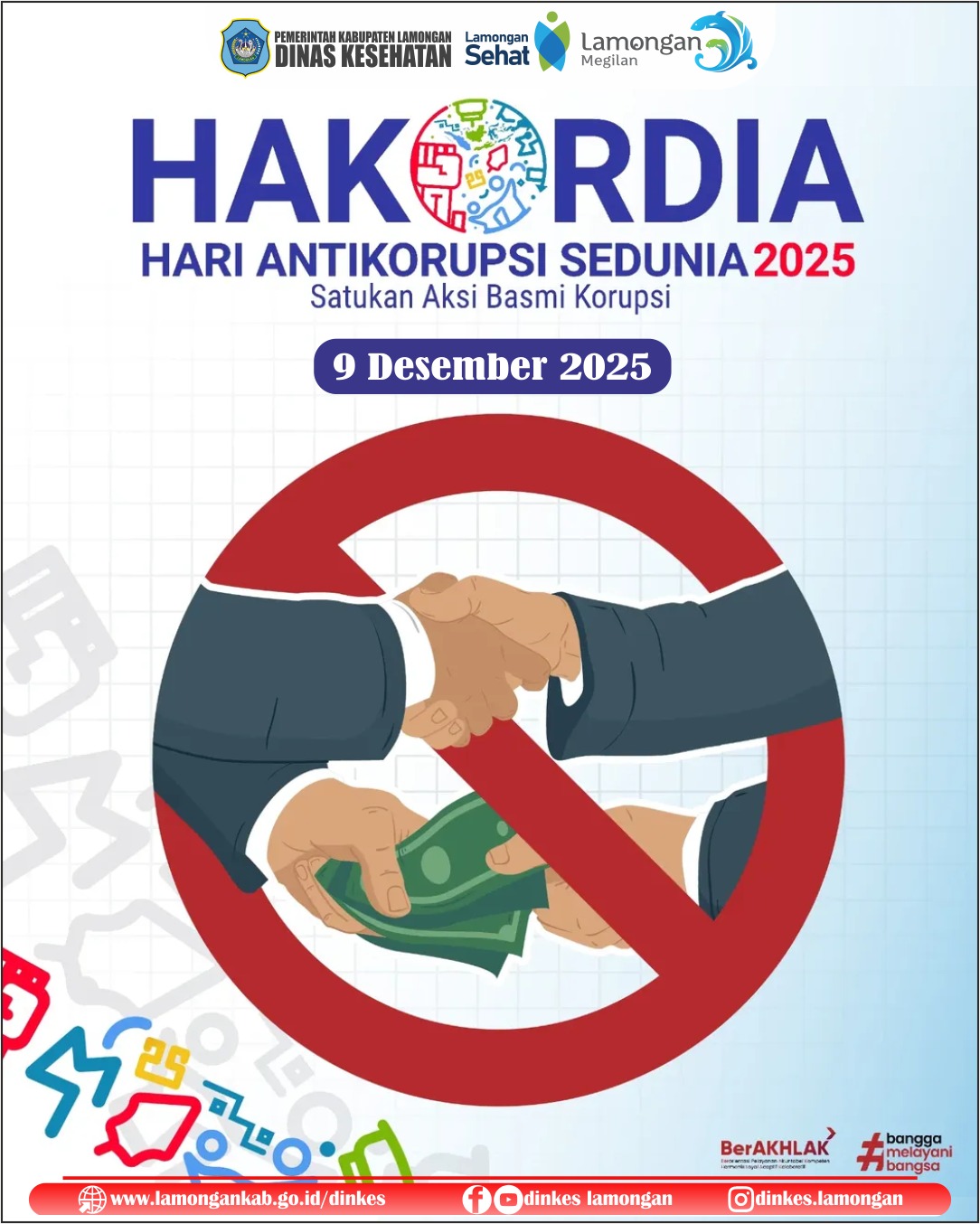 Segenap keluarga besar Dinas Kesehatan Kabupaten Lamongan mengucapkan : Selamat Memeperingati Har...