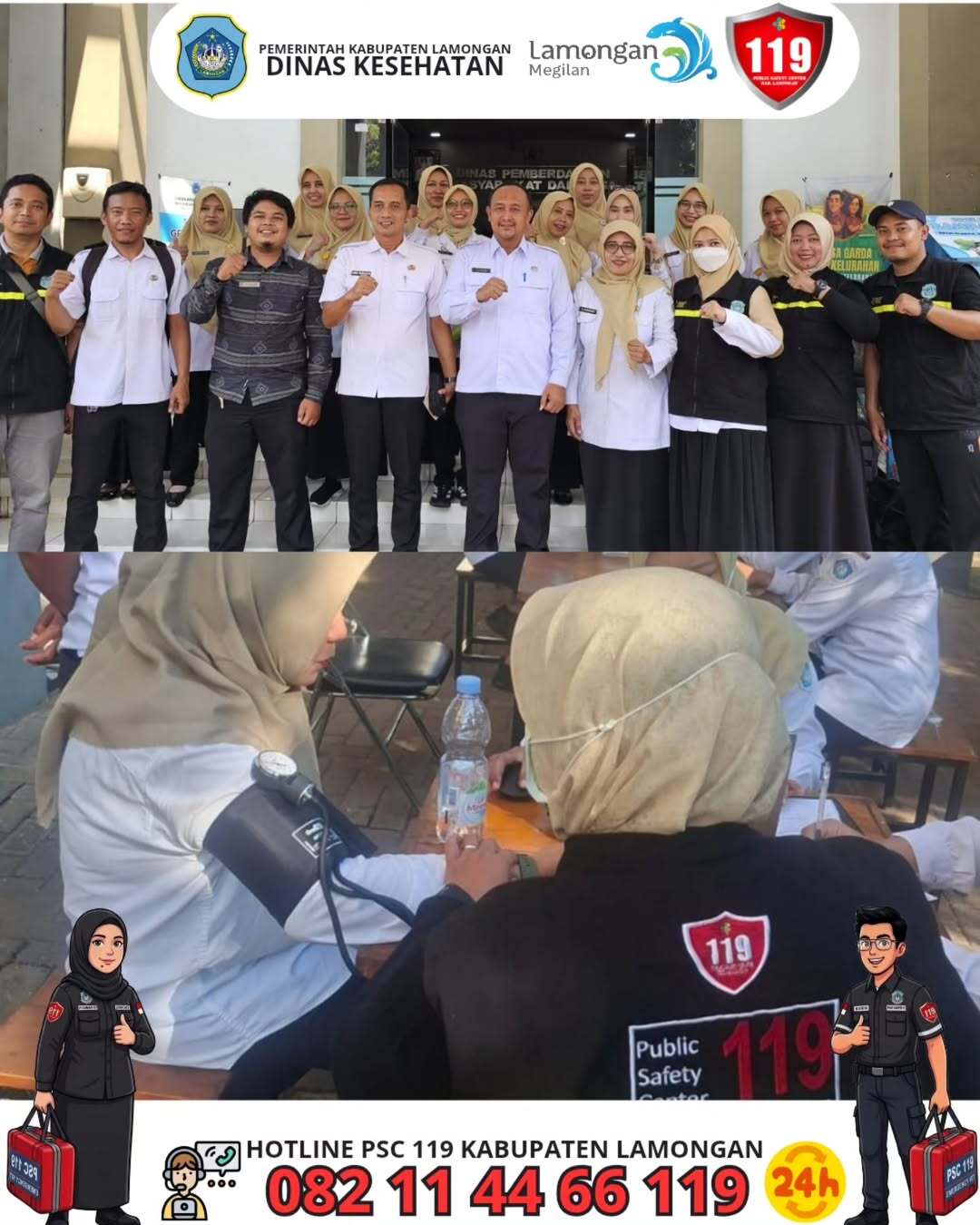 PSC 119 Kabupaten Lamongan Siap Mendukung Peningkatan Kapasitas Aparatur Desa