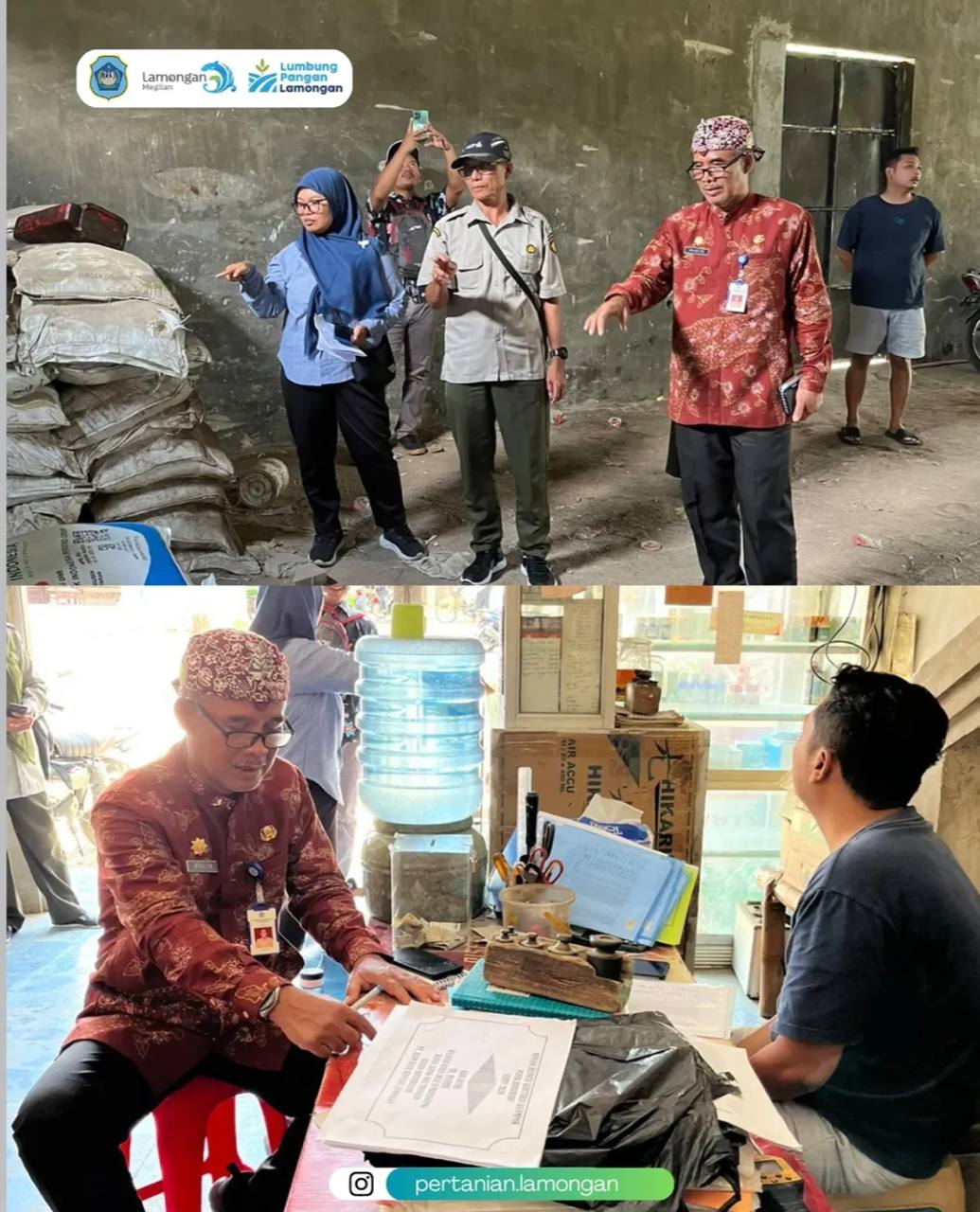 Foto: Monitoring Ketersediaan Pupuk Bersubsidi untuk Mendukung Musim Tanam Kedua