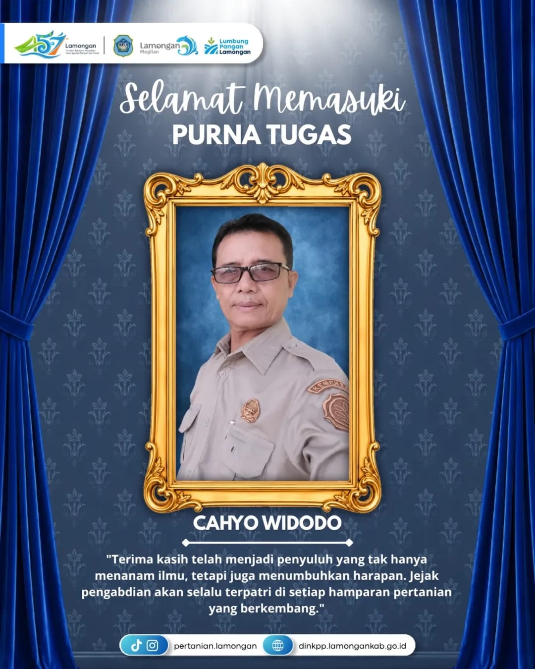 Foto: Selamat Purna Tugas Bapak Cahyo Widodo - Koordinator BPP Modo