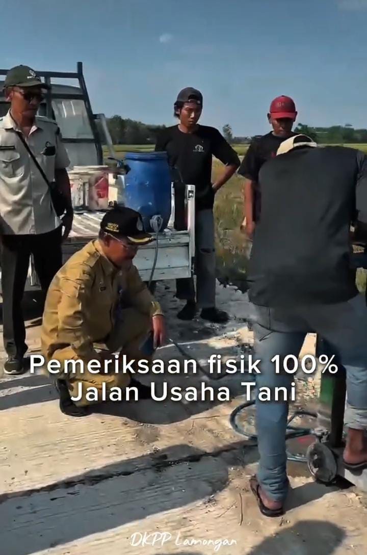 Cuplikan Dinas Ketahanan Pangan dan Pertanian Laksanakan Pemeriksaan Fisik Jalan Usaha Tani