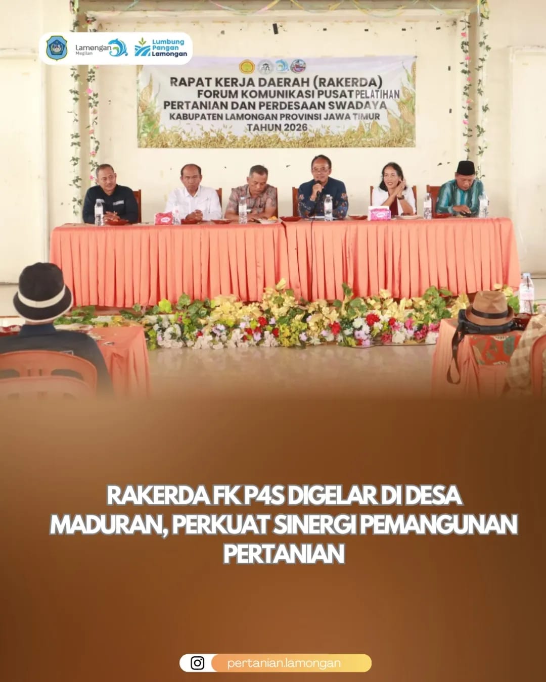 Foto: RAKERDA FK P4S DIGELAR DI DESA MADURAN, PERKUAT SINERGI PEMBANGUNAN PERTANIAN
