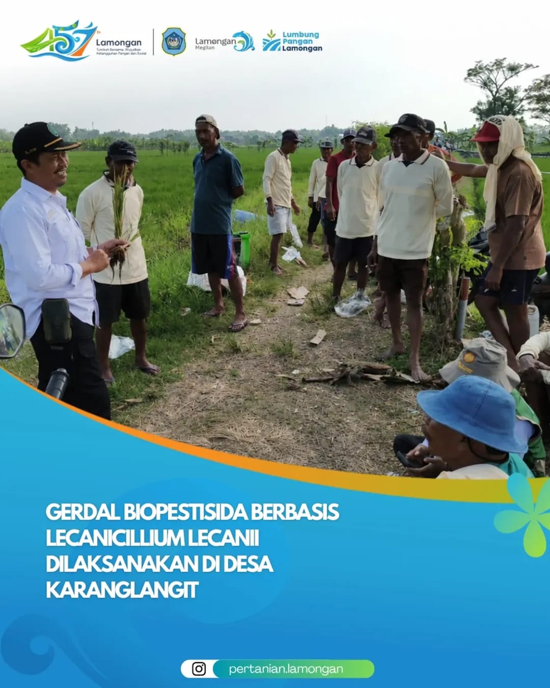 Foto: Gerdal Biopestisida Berbasis Lecanicillium lecanii Dilaksanakan di Desa Karanglangit