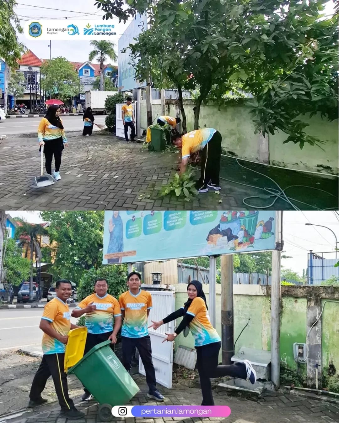 Foto: Wujudkan Lingkungan Aman dan Sehat, Dinas Ketahanan Pangan dan Pertanian Dukung Gerakan Indonesia ASRI