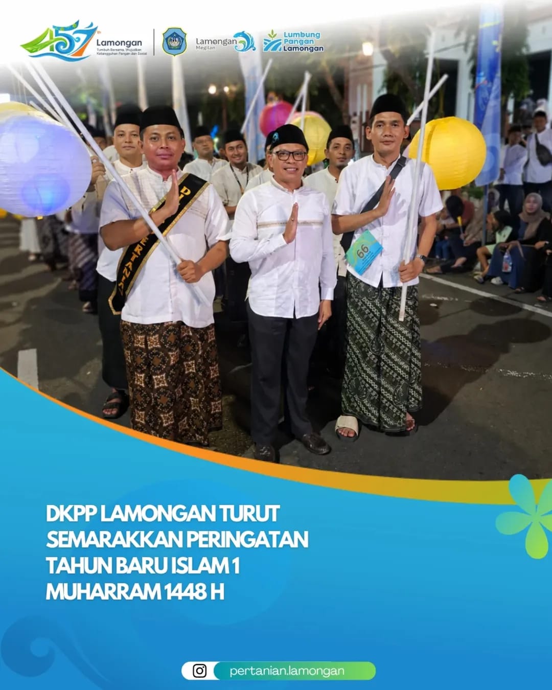 Foto: DKPP Lamongan Turut Semarakkan Peringatan Tahun Baru Islam 1 Muharram 1448 H
