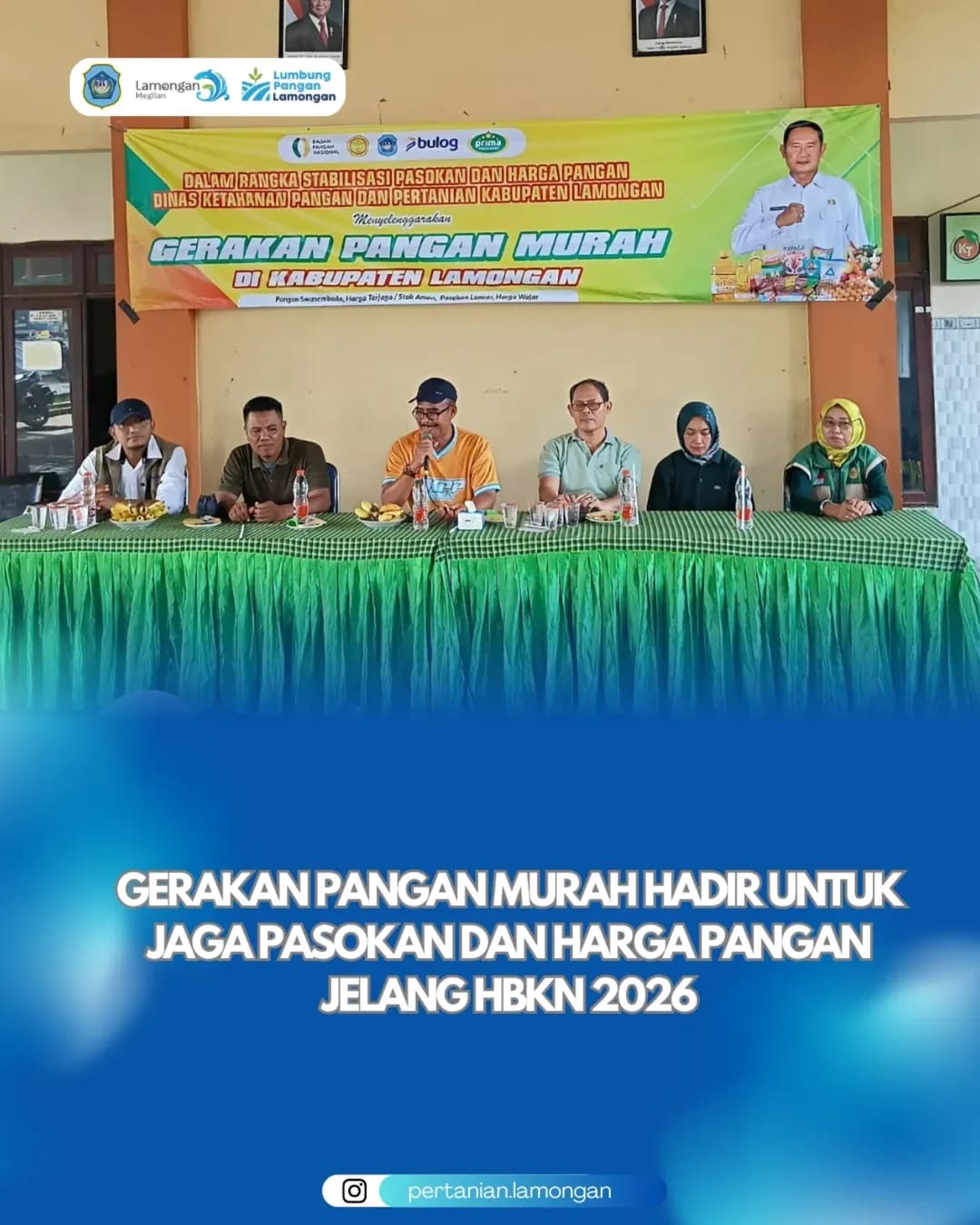 Foto: Gerakan Pangan Murah Hadir untuk Jaga Pasokan dan Harga Pangan Jelang HBKN 2026