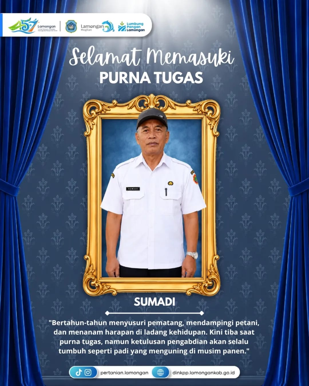 Foto: Selamat Purna Tugas Bapak Sumadi - Koordinator BPP Sugio