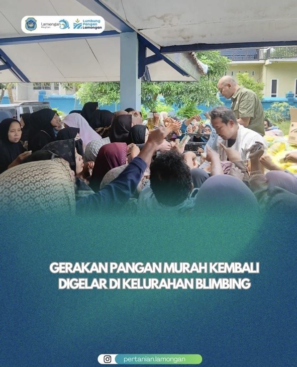Foto: Gerakan Pangan Murah Kembali Digelar di Kelurahan Blimbing