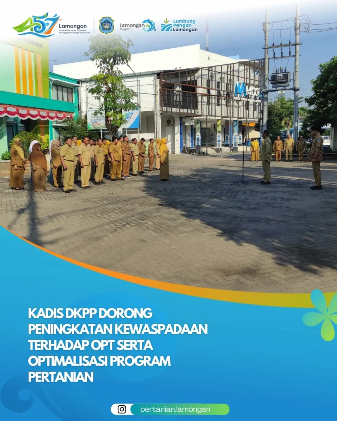 Foto: Kadis DKPP Dorong Peningkatan Kewaspadaan terhadap OPT serta Optimalisasi Program Pertanian
