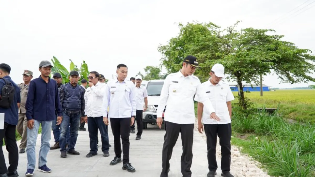 Foto: Genjot JAMULA, Infrastruktur Lamongan Makin Mantap dan Alus