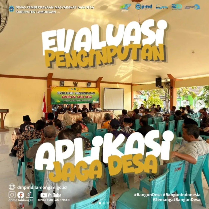 Foto: EVALUASI PENGINPUTAN APLIKASI JAGA DESA DI KECAMATAN KARANGBINANGUN