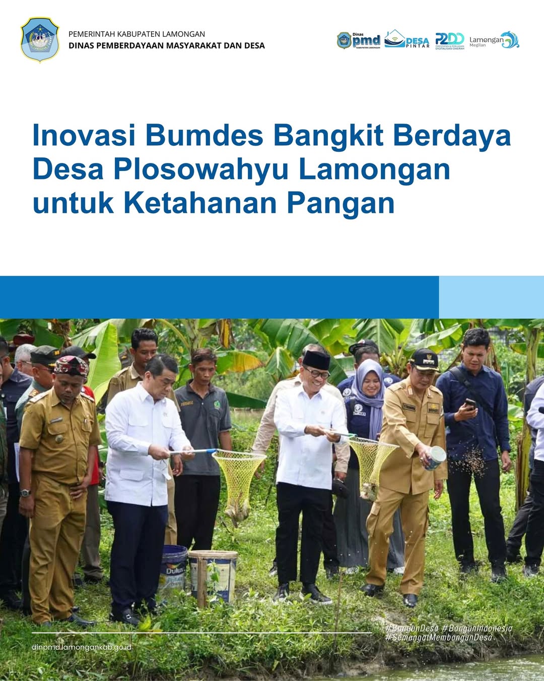 Foto: INOVASI BUMDES BANGKIT BERDAYA DESA PLOSOWAHYU LAMONGAN UNTUK KETAHANAN PANGAN