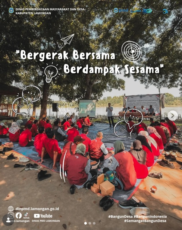 Foto: DINAS PEMBERDAYAAN MASYARAKAT DAN DESA (PMD) KABUPATEN LAMONGAN DUKUNG PENINGKATAN KAPASITAS PILAR-PILAR SOSIAL