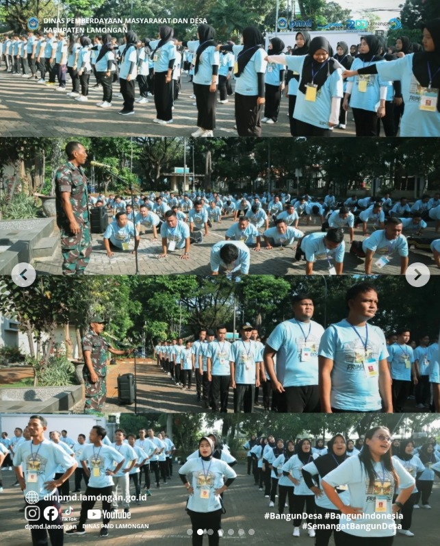 Foto: HARI KEDUA PRIMA DESA 2026, APARATUR DESA SE-KABUPATEN LAMONGAN PERKUAT KAPASITAS DAN KESIAPSIAGAAN