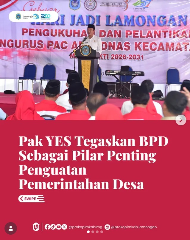 Foto: PAK YES TEGASKAN BPD SEBAGAI PILAR PENTING PENGUATAN PEMERINTAHAN DESA