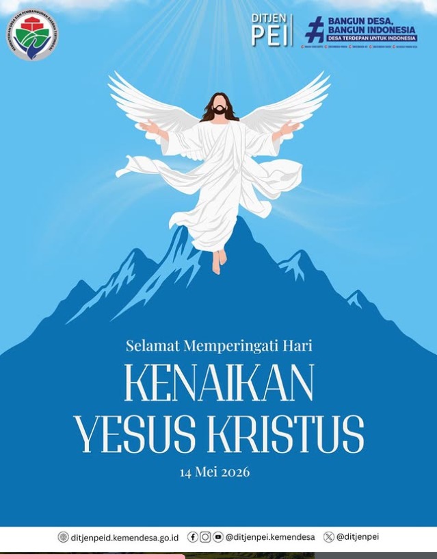 Foto: SELAMAT MEMPERINGATI HARI KENAIKAN YESUS KRISTUS