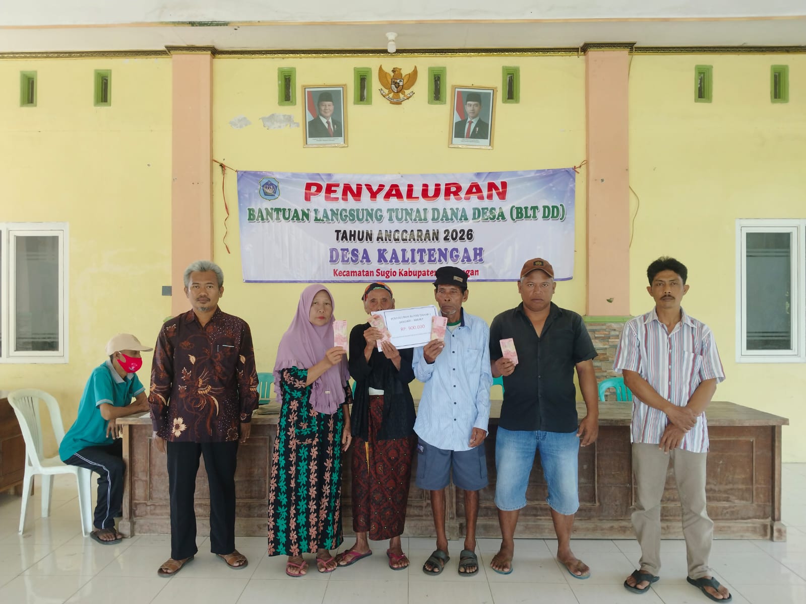 Foto: PENYALURAN BLT-DD TRIBULAN I TAHUN 2026 DI DESA KALITENGAH