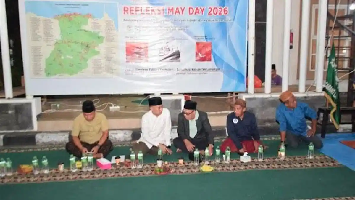 Foto: WABUP LAMONGAN TEKANKAN KESEJAHTERAAN BURUH JADI PRIORITAS DI MOMENTUM MAY DAY 2026