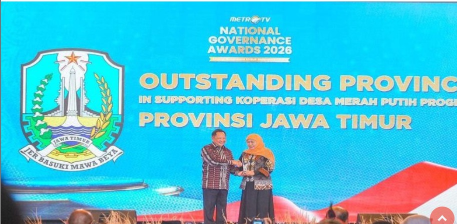 Foto: Gubernur Khofifah Antar Jatim Raih Penghargaan Nasional, Koperasi Desa Jadi Motor Ekonomi Rakyat