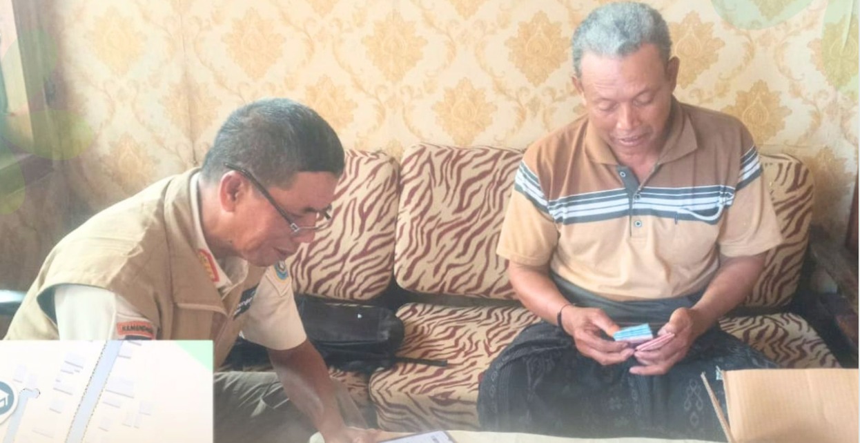 Foto: JEMPUT BOLA PEMBAYARAN PBB DUSUN BELUD SARIREJO DESA MOJOSARI