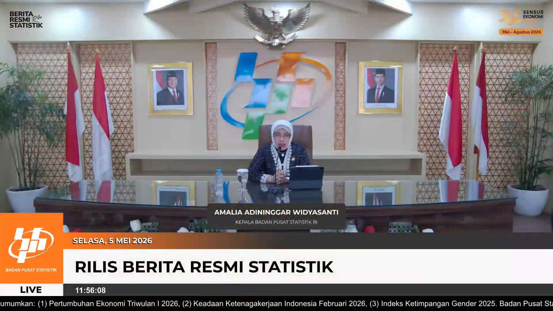 Foto: Program MBG dan Kopdes Merah Putih Topang Kuat Pertumbuhan Ekonomi Kuartal I 2026