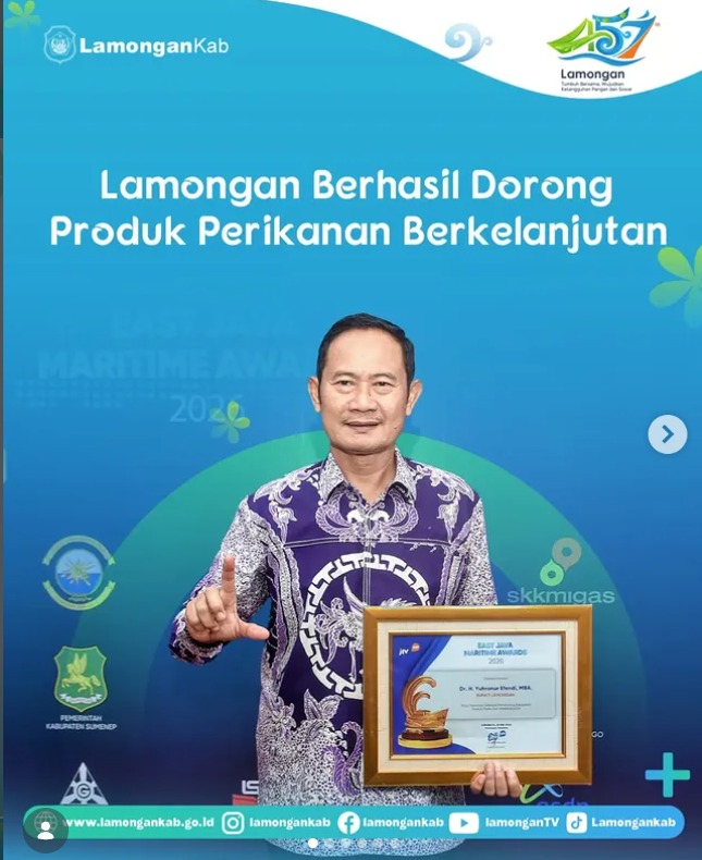 Foto: Lamongan Berhasil Dorong Produk Perikanan Berkelanjutan