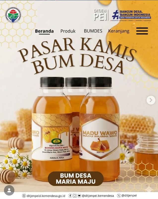 Foto: PASAR KAMIS BUM DESA
