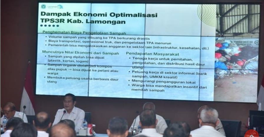 Foto: Strategi Baru Pemkab Lamongan Tekan Krisis Sampah dengan Sistem Hulu-Hilir