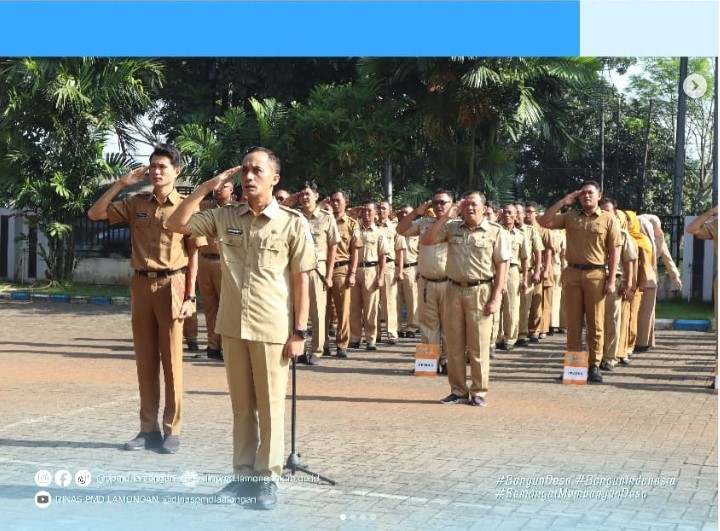 Foto: APEL PAGI DINAS PMD, KEPALA DINAS AJAK PEGAWAI TINGKATKAN PRODUKTIVITAS JELANG LEBARAN