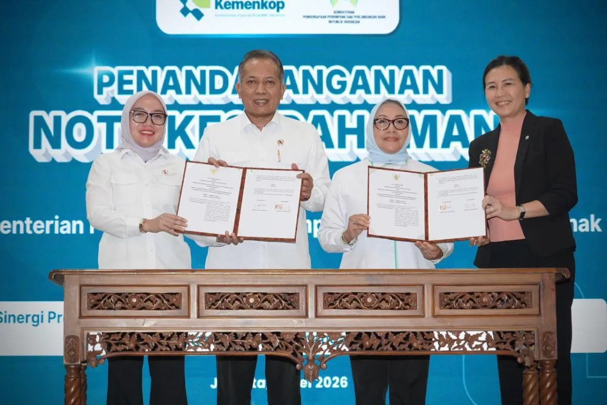 Foto: KOPDES MERAH PUTIH DISIAPKAN JADI WADAH PEMASARAN PRODUK PEREMPUAN DESA