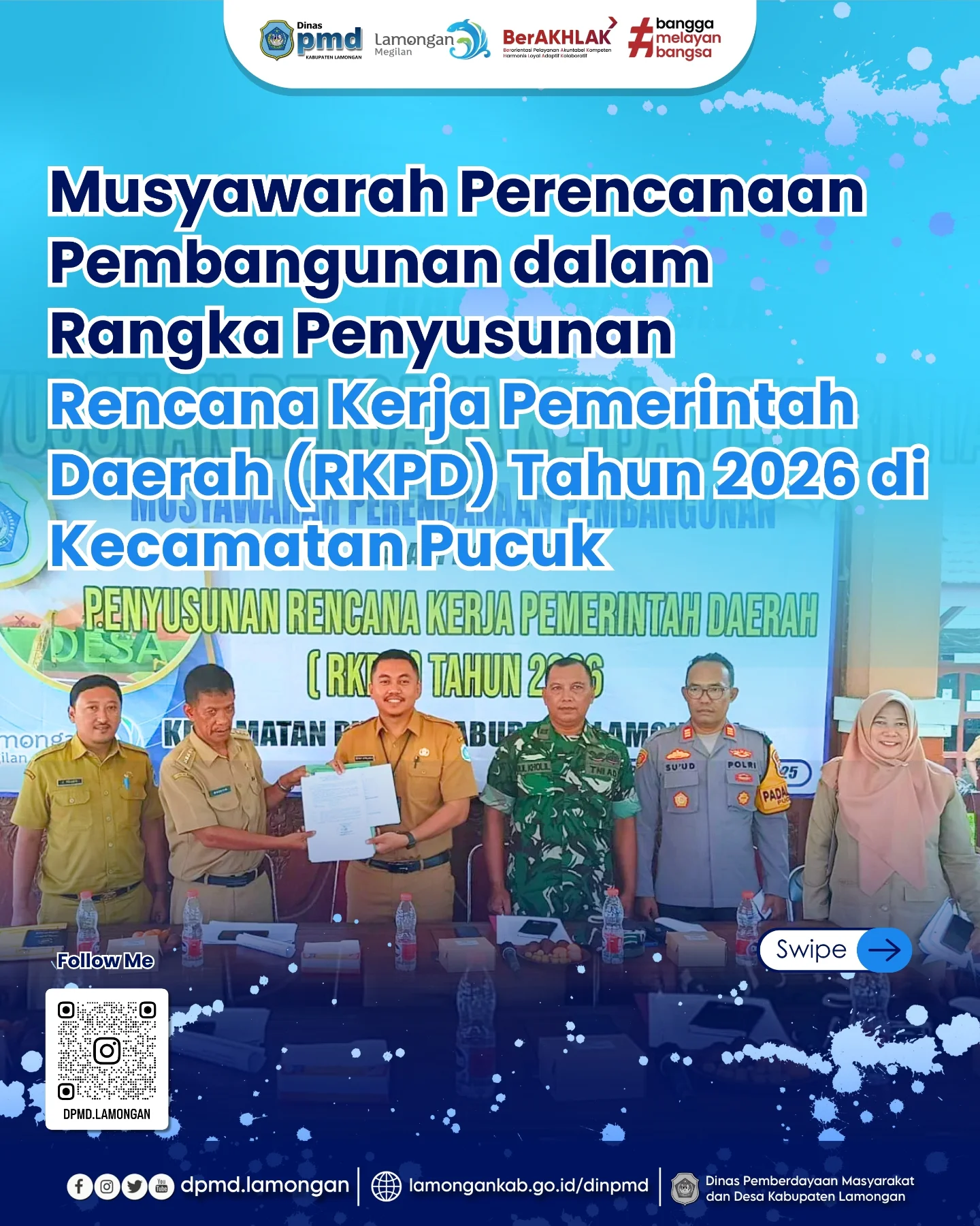 MUSYAWARAH PERENCANAAN PEMBANGUNAN DALAM RANGKA PENYUSUNAN RENCANA KERJA PEMERINTAH DAERAH (RKPD) TAHUN 2026 DI KECAMATAN PUCUK