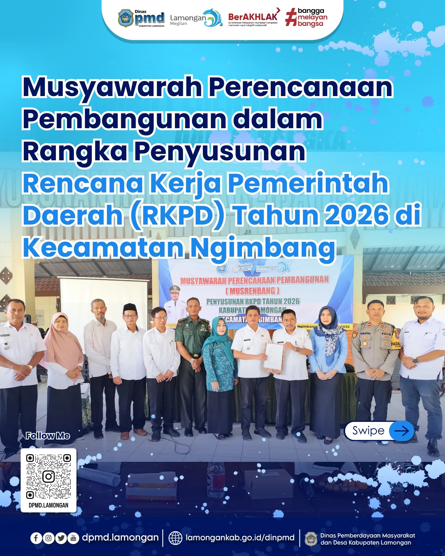 MUSYAWARAH PERENCANAAN PEMBANGUNAN DALAM RANGKA PENYUSUNAN RENCANA KERJA PEMERINTAH DAERAH (RKPD) TAHUN 2026 DI KECAMATAN NGIMBANG
