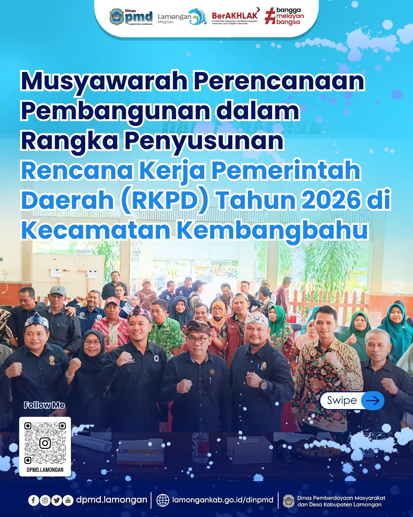 MUSYAWARAH PERENCANAAN PEMBANGUNAN DALAM RANGKA PENYUSUNAN RENCANA KERJA PEMERINTAH DAERAH (RKPD) TAHUN 2026 DI KECAMATAN KEMBANGBAHU