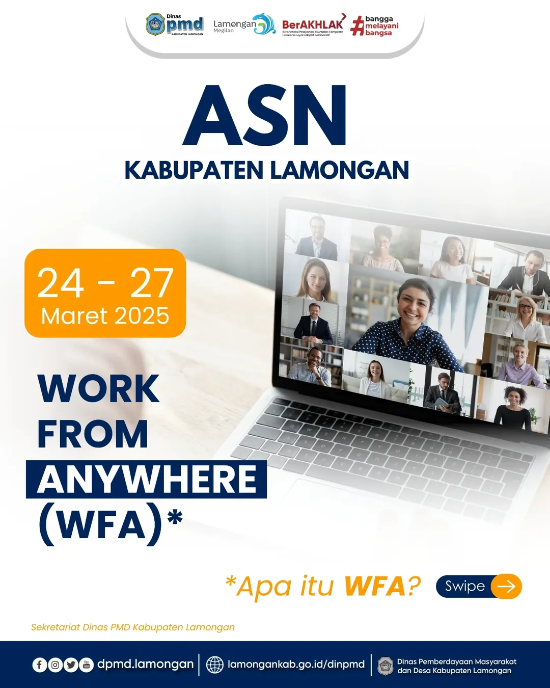 HALLO SOBAT DESA... TAHUKAH ANDA, APA ITU WFA?
